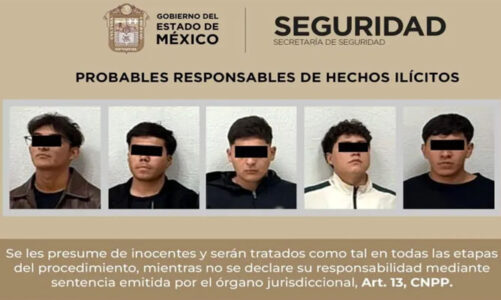 Detenidos portaban réplica de arma y marihuana