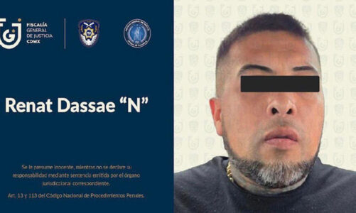 Detienen a “El Daza” como presunto líder de extorsiones en Centro Histórico de CDMX