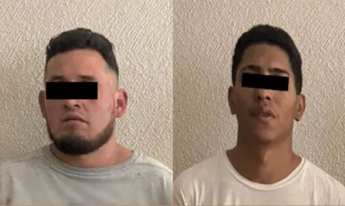 Recuperan camión con posible mercancía robada