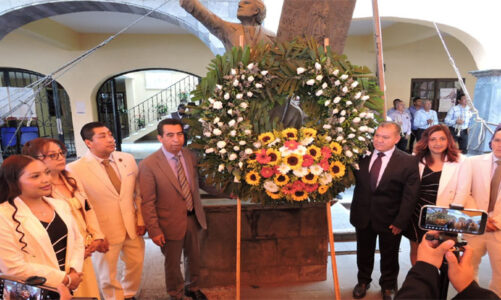 Adolfo Soriano encabeza ceremonia por los 158 años del Municipio Libre y Soberano de Ecatzingo