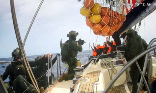 Israel intercepta flotilla humanitaria que se dirigía a Gaza