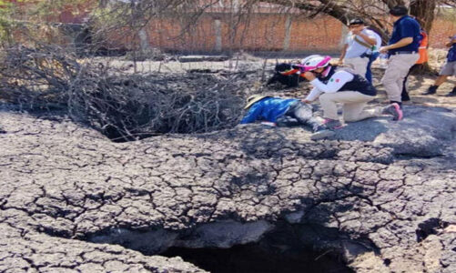 No es un géiser, ni un volcán; UNAM