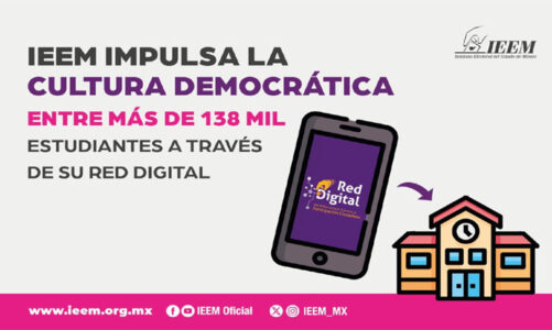 IEEM impulsa la cultura democrática entre estudiantes