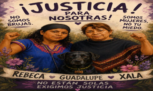 Exigen justicia para Guadalupe y Rebeca, así como protección para Xala