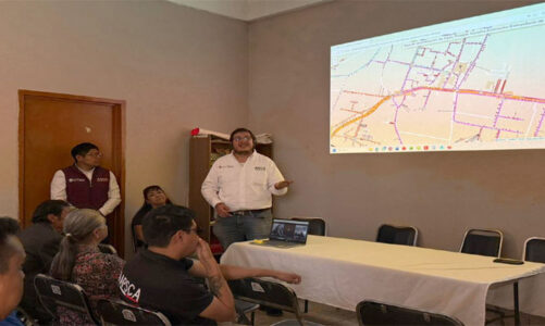 Entregan mapeo de red hidráulica a comité comunitario en Acolman