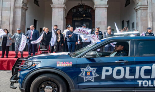 Toluca fortalece vigilancia con nuevas patrullas inteligentes y tecnología de reconocimiento