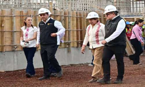 Supervisan obras contra inundaciones