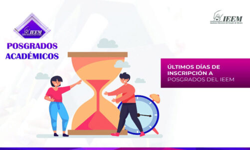Últimos días de inscripción a Posgrado del IEEM