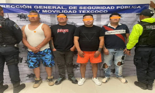 Detienen en flagrancia a cuatro presuntos narcomenudistas