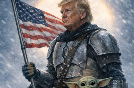 Casa Blanca publica una foto de Trump a lo “Star Wars”