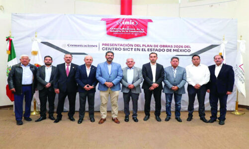 Presenta SICT proyectos de  infraestructura ante CMIC Edomex