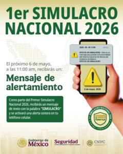 México realizará el Primer Simulacro Nacional 2026 – Diario Amanecer