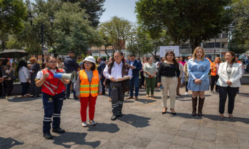 UAEMéx participó en el Primer Simulacro Nacional 2026