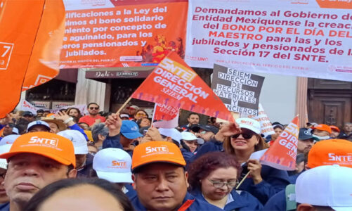 Exige Sección 17 del SNTE justicia laboral y homologación salarial
