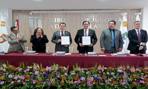 Codhem y TRIJAEM firman convenio por una justicia administrativa con perspectiva de DH