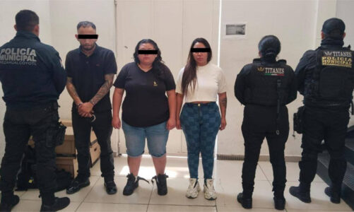 Capturan a tres con arma de uso exclusivo
