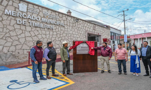 Modernizan el mercado municipal de Timilpan