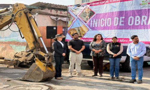Ivette Topete arranca más obras en Amecameca