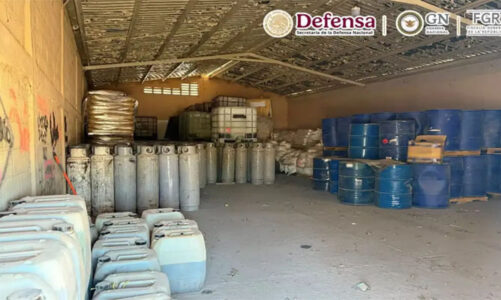 Fuerzas federales logran el segundo mayor aseguramiento de metanfetamina