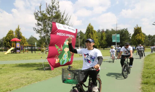 Edoméx invita a adoptar la bicicleta como alternativa de movilidad