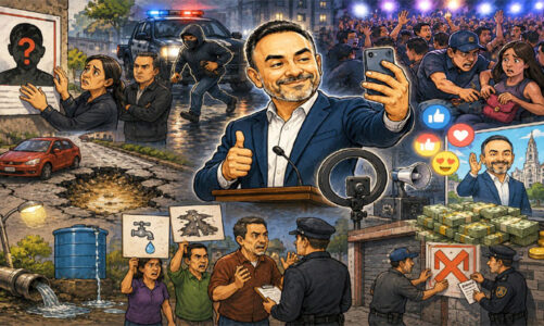 En Metepec inseguridad y problemas urbanos impactan percepción ciudadana sobre Fernando Flores