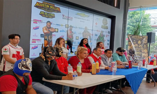 Lucha libre a beneficio de Cruz Roja Delegación Toluca