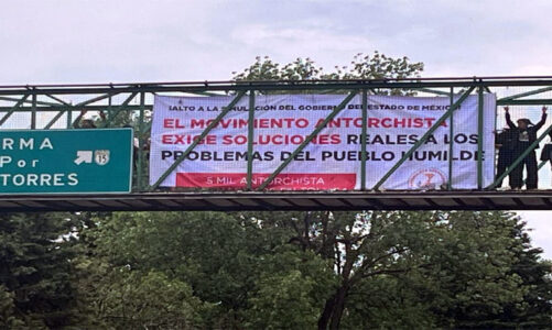 Anuncia Movimiento Antorchista magna marcha en Toluca
