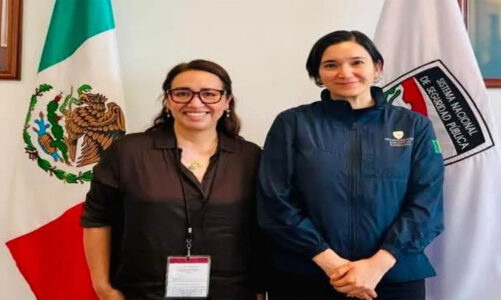 Azucena Cisneros se reúne con equipo de García Harfuch para evaluar mejoras a policías