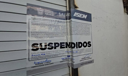 Clausura Coprisem módulos sanitarios en Mercado de Palmillas