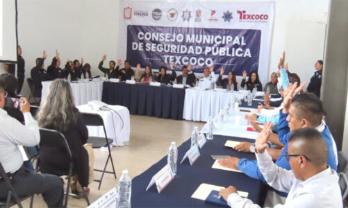 Texcoco fortalece seguridad en Santa Catarina del Monte