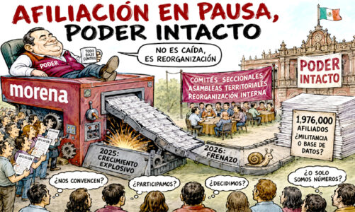 Afiliación en pausa, poder intacto