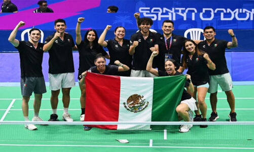 Bádminton mexicano obtiene oro en modalidad equipo mixto