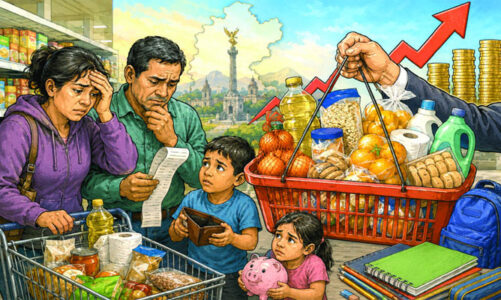 Familias mexiquenses enfrentan la canasta básica más costosa del país