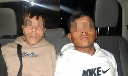 Detienen a dos con cápsulas de cocaína