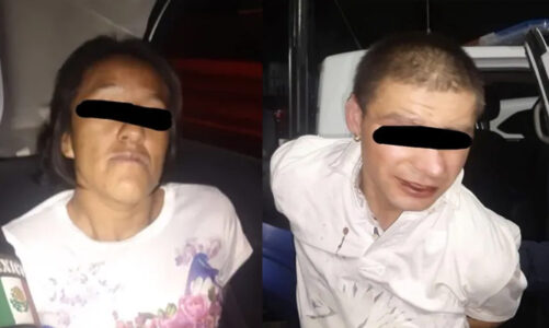 Sorprendidos robando una casa
