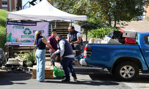 Huixquilucan reúne tres toneladas de residuos reciclables