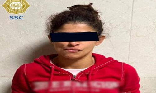 Detienen a mujer colombiana con droga