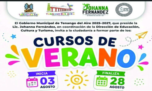 En Tenango del Aire inicia Curso de Verano