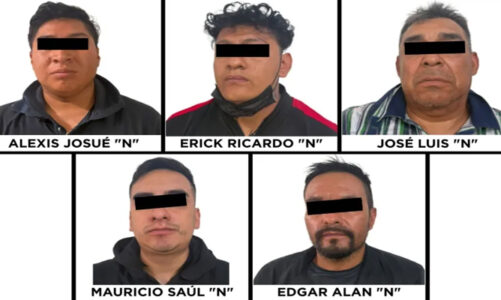 Detienen a cinco por secuestro exprés y robo de carga