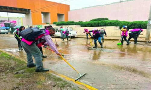 Autoridades de Chalco mantienen apoyo a familias afectadas por lluvias