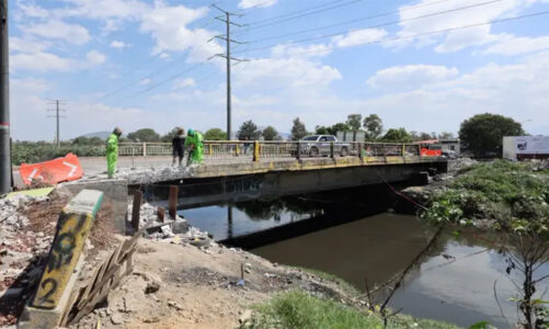 Reconstrucción de puente San Lorenzo mejorará movilidad entre Chimalhuacán y Neza