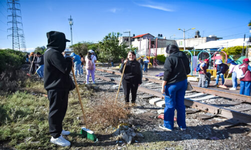 Movilizan a jóvenes para recuperar espacios públicos en municipios del Edoméx
