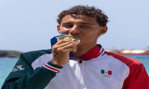Paulo Strehlke gana oro en aguas abiertas