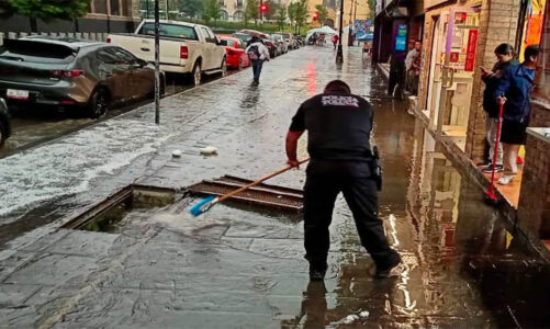 PC y bomberos mantienen monitoreo permanente ante fuertes lluvias