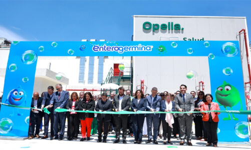 Inauguran planta de Enterogermina de la planta de Opella en Ocoyoacac