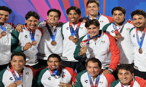 México conquista bronce en polo acuático
