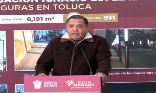 Tendrá Toluca más “Senderos Seguros”: Ricardo Moreno