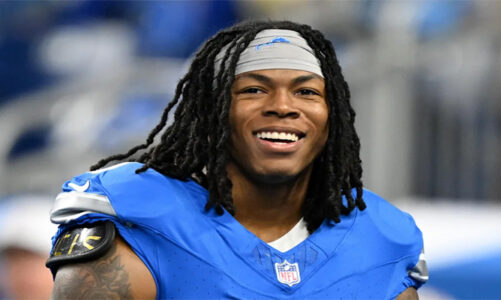 Jahmyr Gibbs, el corredor mejor pagado de toda la NFL