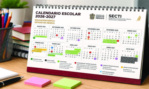 Edomex ajusta calendario escolar 2026-2027