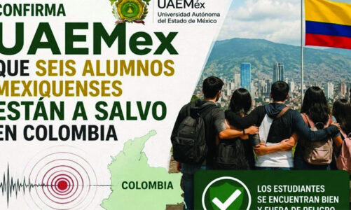 UAEMéx, atenta tras sismo en Colombia